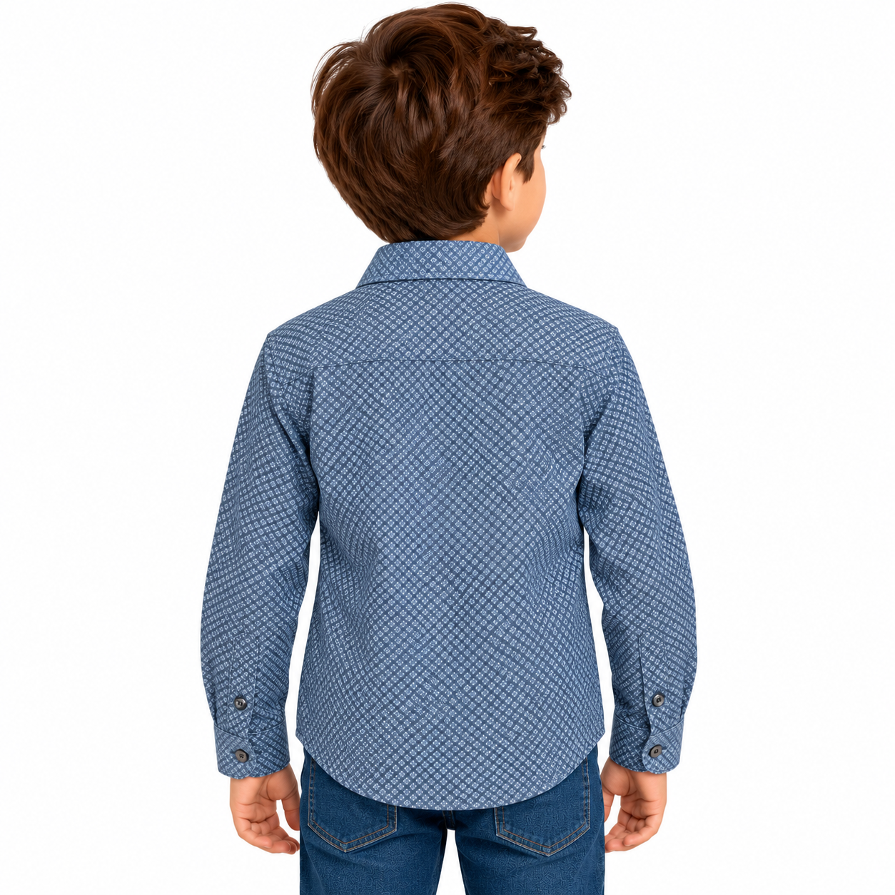 maylone kids boy cotton geometric printed full sleeve shirt (2) maylone kids boy cotton geometric printed full sleeve shirt (2)