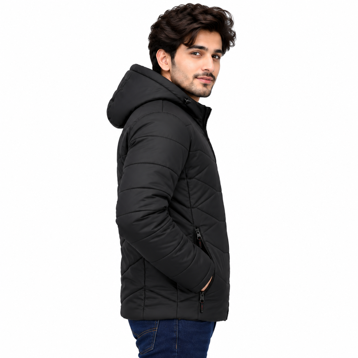 zex zerry men solid black quilted full sleeve jacket (7) zex zerry men solid black quilted full sleeve jacket (7)