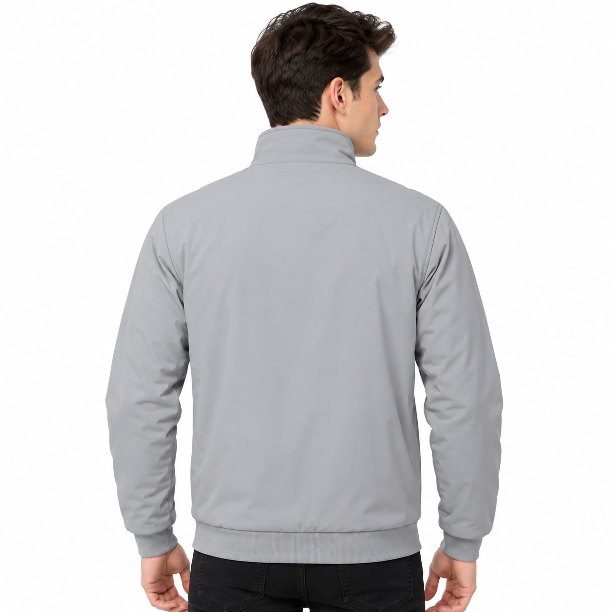 zex zerry men solid light grey casual full sleeve jacket (2) zex zerry men solid light grey casual full sleeve jacket (2)