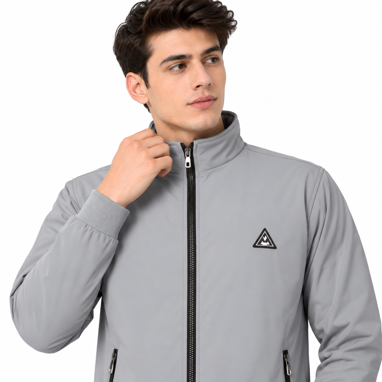 zex zerry men solid light grey casual full sleeve jacket (5) zex zerry men solid light grey casual full sleeve jacket (5)