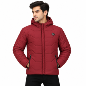 zex zerry men solid maroon quilted full sleeve jacket (6)