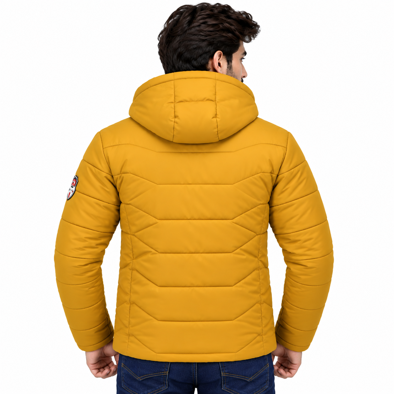 zex zerry men solid mustard quilted full sleeve jacket (4) zex zerry men solid mustard quilted full sleeve jacket (4)
