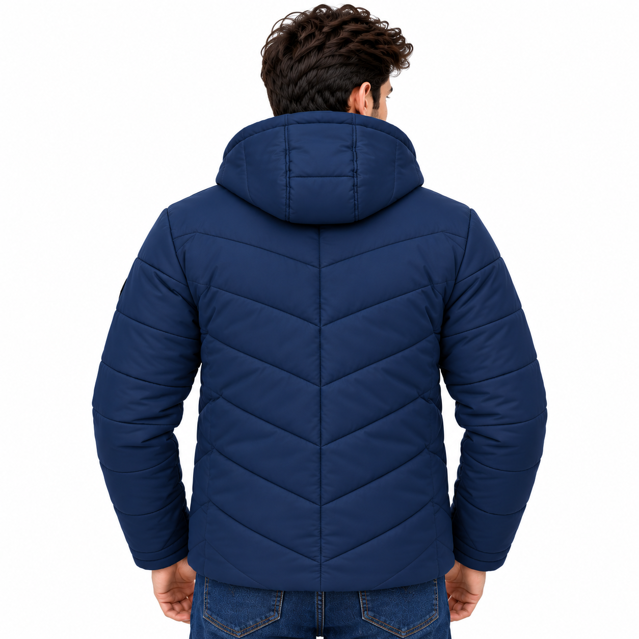 zex zerry men solid navy blue quilted full sleeve jacket (2) zex zerry men solid navy blue quilted full sleeve jacket (2)