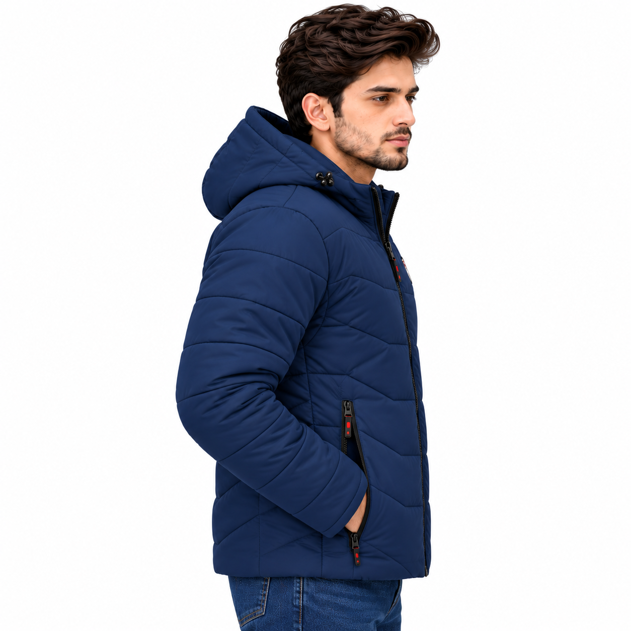 zex zerry men solid navy blue quilted full sleeve jacket (3) zex zerry men solid navy blue quilted full sleeve jacket (3)