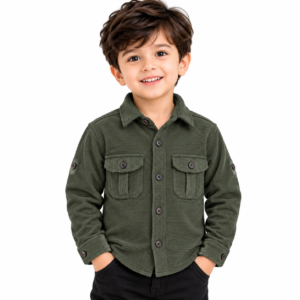 Home maylone kids boy cauterized full sleeve & dual chest pocket button up shirt (28)