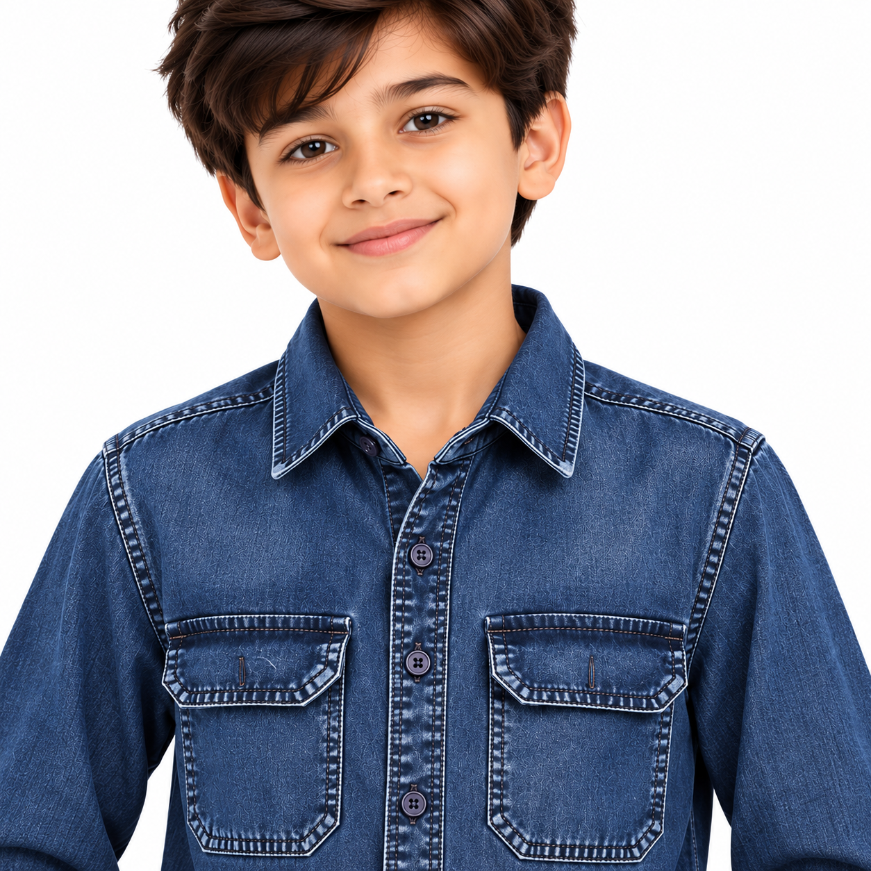 maylone kids boy dark blue rfd full sleeve shirt with dual chest pocket (5) maylone kids boy dark blue rfd full sleeve shirt with dual chest pocket (5)