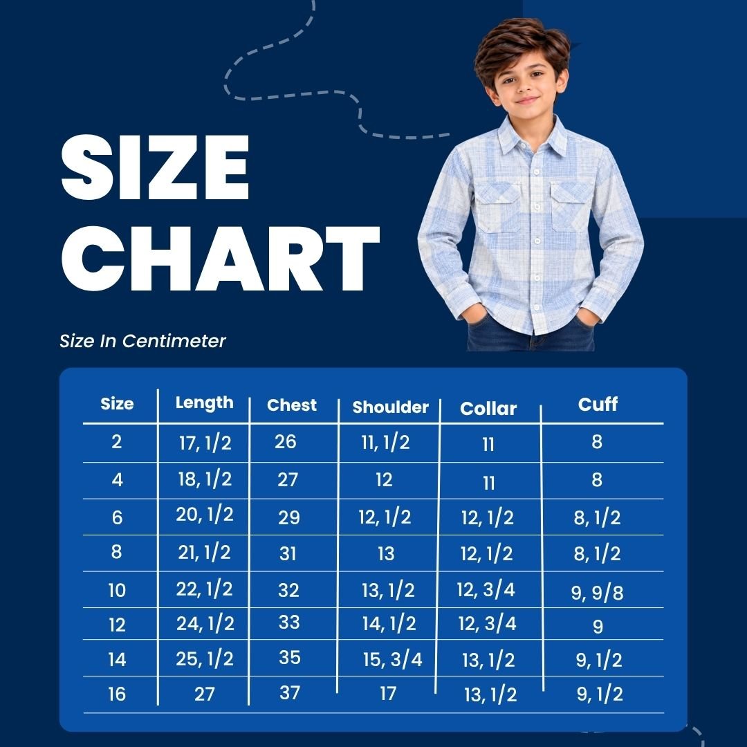 maylone kids boy plaid check full sleeve shirt with dual chest pocket (1) maylone kids boy plaid check full sleeve shirt with dual chest pocket (1)