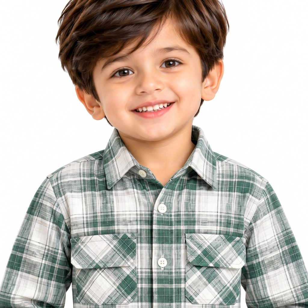 maylone kids boy tartan checkered full sleeve shirt with double pocket (10) maylone kids boy tartan checkered full sleeve shirt with double pocket (10)