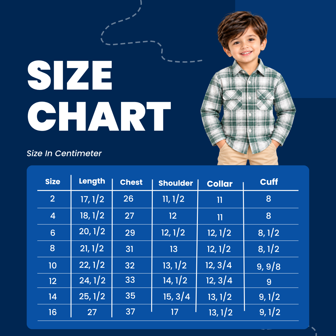 maylone kids boy tartan checkered full sleeve shirt with double pocket (11) maylone kids boy tartan checkered full sleeve shirt with double pocket (11)