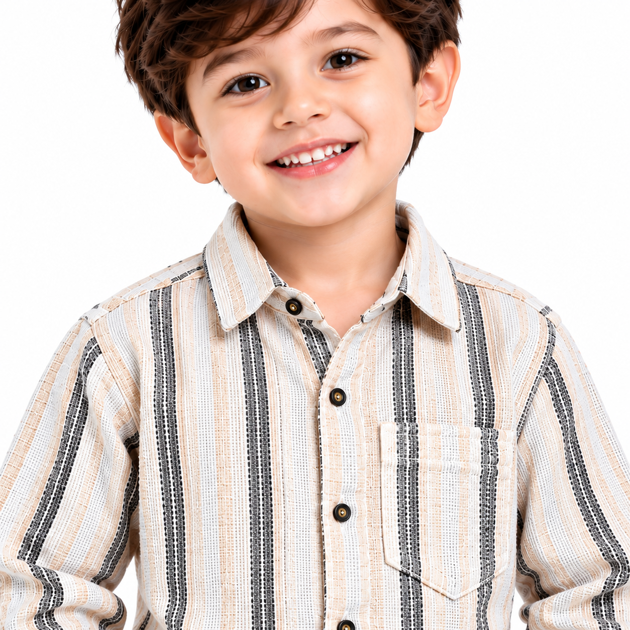 maylone kids boy woollen full sleeve shirt with single chest pocket (5) maylone kids boy woollen full sleeve shirt with single chest pocket (5)