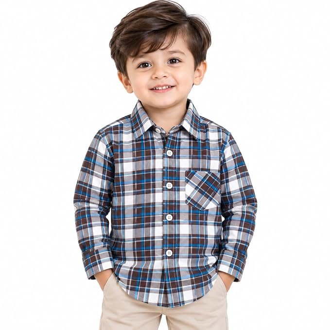 maylone kids boy yellow plaid checkered full sleeve button down shirt maylone kids boy yellow plaid checkered full sleeve button down shirt