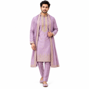zex zerry lavender gold embroidered sherwani set (4)
