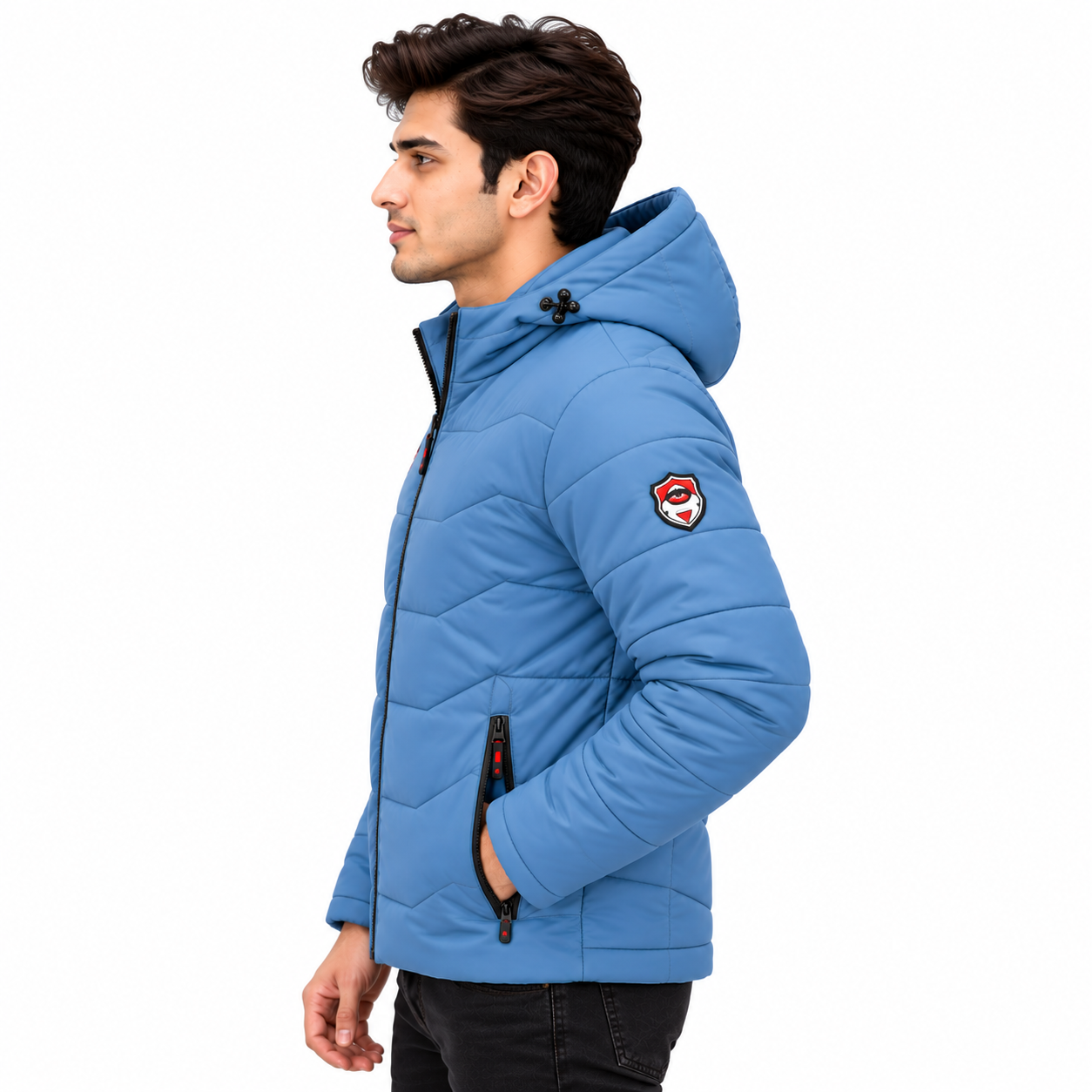 zex zerry men solid air force casual quilted full sleeve jacket (4) zex zerry men solid air force casual quilted full sleeve jacket (4)