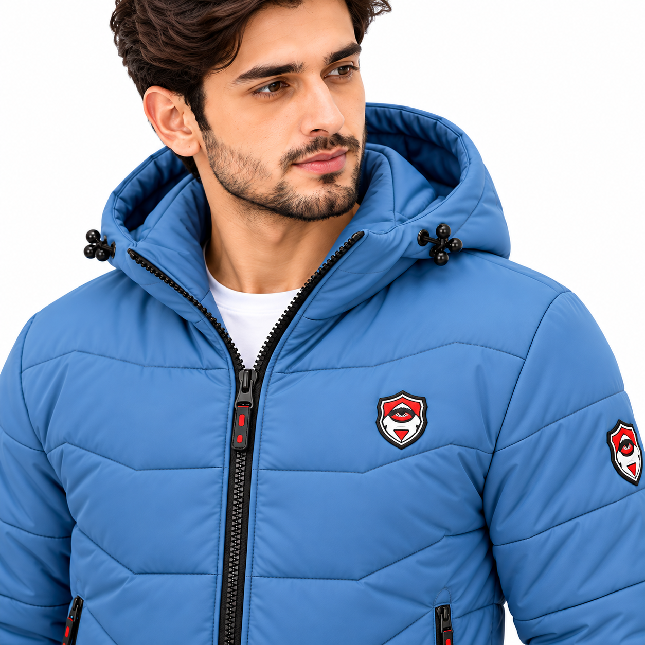 zex zerry men solid air force casual quilted full sleeve jacket (5) zex zerry men solid air force casual quilted full sleeve jacket (5)