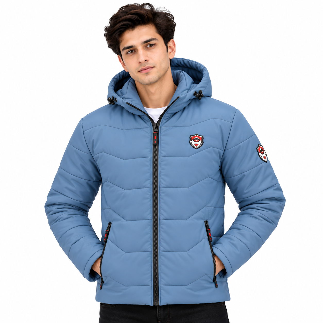 zex zerry men solid air force casual quilted full sleeve jacket zex zerry men solid air force casual quilted full sleeve jacket